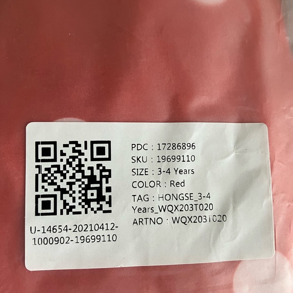 PatPat Red Polka Dot Dress - Picture 6 of 6